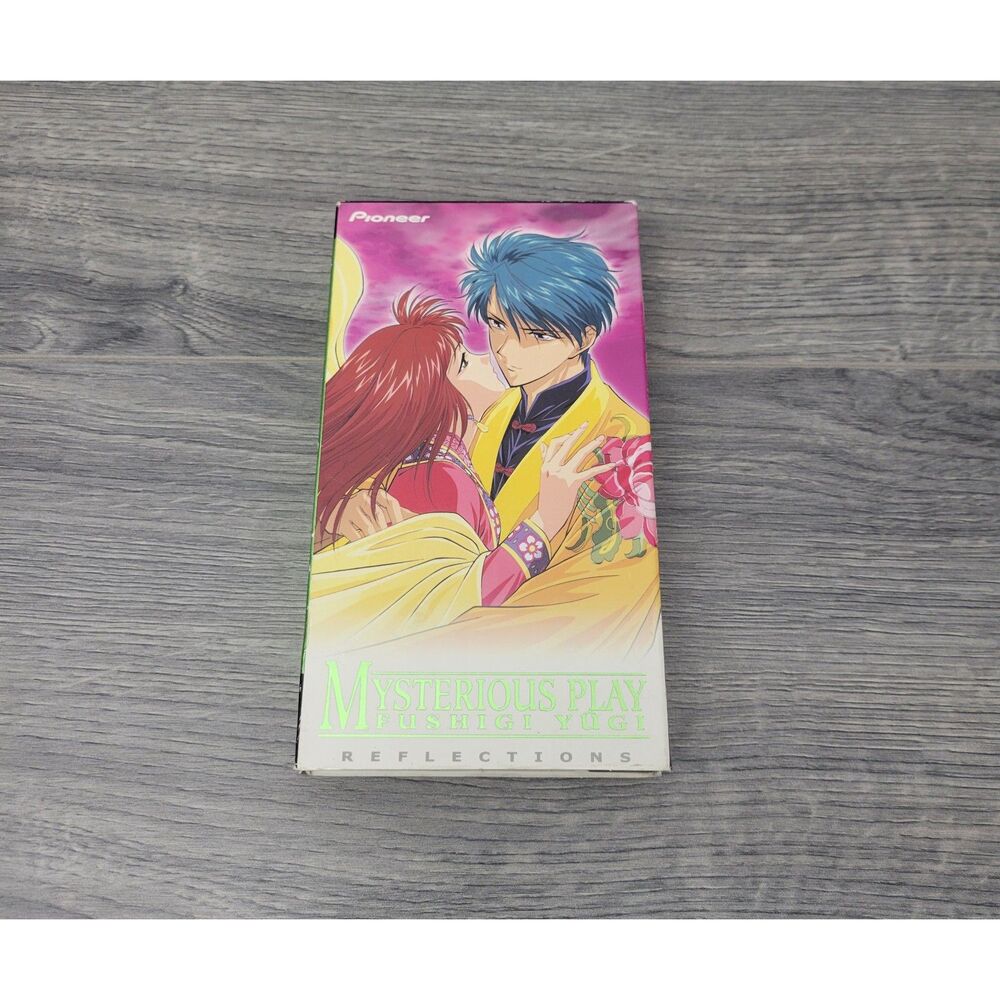 VTG 1996 Pioneer Fushigi Yugi Mysterious Play Reflections Anime VHS Tested
